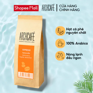 Espresso hoàn hảo (nhãn cam) - Cà phê hạt rang xay Archcafé (500g/túi)