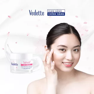 Hàng mới - Kem ngày Dưỡng Ẩm Sáng Da Vedette Hương Hoa anh đào 50ml (TPM302)