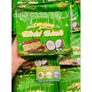 Bánh Dừa Nướng Quảng Nam gói 150gr (12 gói) - Dừa nướng thái bình quảng nam - Út duyên 76 đặc sản