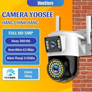 Camera yoosee 💖𝐅𝐑𝐄𝐄𝐒𝐇𝐈𝐏💖 Camera yoosee 2 mắt ngoài trời wifi 6.0 xoay 360 độ giám sát công nghệ IP66 chống nước chuẩn