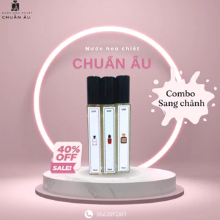 [XẢ KHO] Combo nước hoa chiết 10 ml - Sang Chảnh - Shop Chuẩn Âu