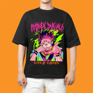 Áo thun Jujutsu Kaisen - Ryomen Sukuna (100% cotton, Hình in sắc nét, độc quyền)