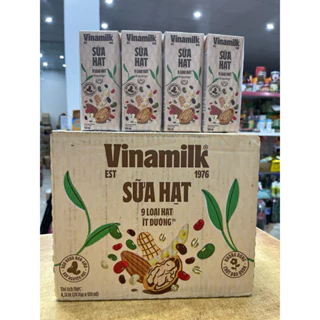 Sữa 9 hạt vinamilk 24 hộp x 180ml mẫu mới nhất