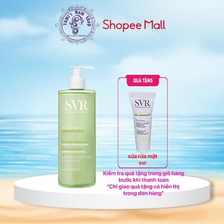 Sữa Rửa Mặt SVR Cho Da Dầu Mụn - SVR Sebiaclear Gel Moussant 55ml-200ml-400ml Loại Bỏ Tế Bào Da Chết SRM