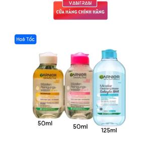 (Mini Size) Nước Tẩy Trang Garnier Micellar Water Vitamin C Làm Sáng Da 50ml