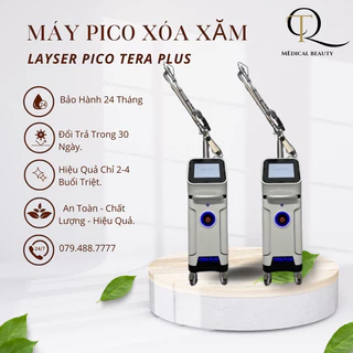 Máy Laser Pico Tera plus | Máy Laser Siêu Xóa Xăm, Xóa Nám Tàn Nhang [ Bảo Hành 24 Tháng ]