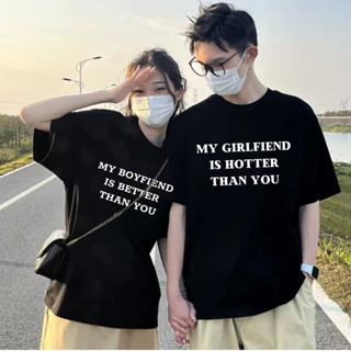 Áo thun cặp đôi nam nữ local brand, Áo đôi form rộng tay lỡ unisex vải cotton 2 chiều