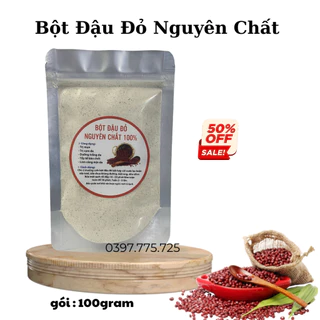 100GRAM Bột đậu đỏ sản phẩm hanmade