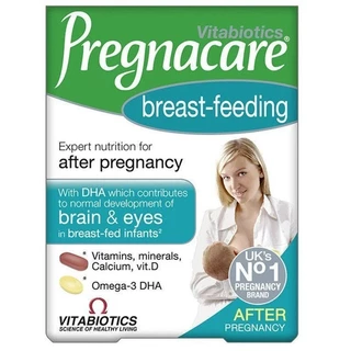 VITAMIN TỔNG HỢP CHO PHỤ NỮ SAU SINH PREGNACARE BREAST-FEEDING (84 VIÊN)