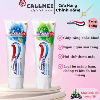 Kem Đánh Răng Trắng Sáng, Tránh Sâu Răng Aquafresh Triple Protection 140g Nhât Bản