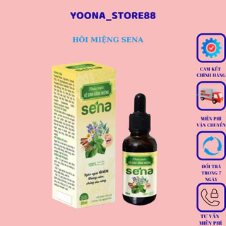 [Chính hãng] Serum hôi  miệng Sena,nước súc miệng thảo mộc Senna  ngừa nhiệt miệng,hôi miệng sâu răng hiệu quả