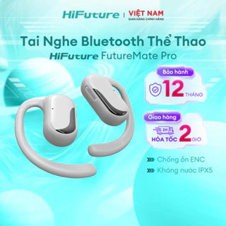 Tai nghe bluetooth 5.2 thể thao FutureMate Pro ENC TWS 4 Mics | Kháng nước, bụi IPX5 | Chính hãng - Bảo hành 12 tháng