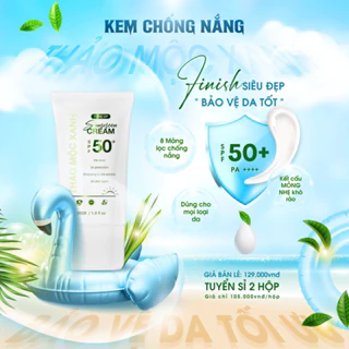 Kem Chống Nắng Thảo Mộc Xanh - 30gr