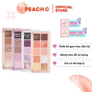 (Đủ 4 Màu Siêu HOT) Bảng phấn mắt PEACH C Seasonal Blending Eyeshadow Palette 10 ô