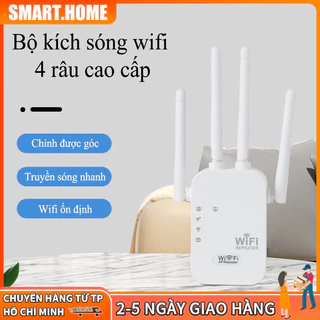 Kích Sóng Wifi không dây cao cấp Wifi, bộ kích sóng wifi cực mạnh tốc độ cao 300Mbps, cục kíc sóng thiết bị kích mạng