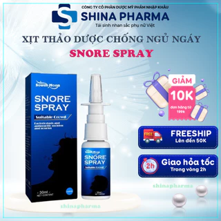 Xịt Chống Ngủ Ngáy South Moon Snore Spray - Xịt Thảo Dược Chống Ngáy Snore Spray Giúp Hết Ngáy, Cải Thiện Giấc Ngủ