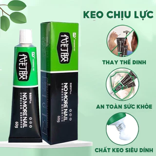 Keo Dán Đa Năng Siêu Dính Dán Chắc Như Đóng Đinh Tuýp 60g Keo Dán Giày Gỗ Thuỷ Tinh Đa Năng Chống Thấm Nước 88483