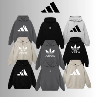 Áo Hoodie  ADIDAS  nam nữ  unisex basic nỉ bông dày ấm phong cách Hàn Quốc LATIZIA.VN