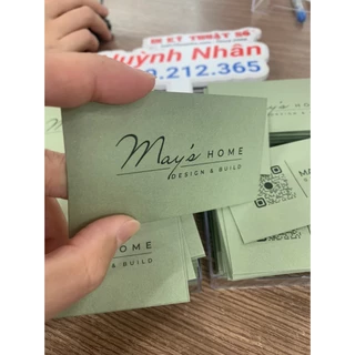 In name card giấy dày Mỹ Thuật giá rẻ nhất HCM  - Huỳnh Nhân 0909212365