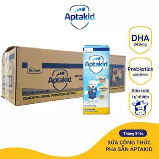1 Thùng 27 hộp Sữa công thức pha sẵn Aptakid cho bé trên 1 tuổi