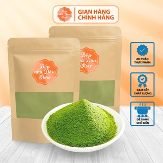 Bột Matcha Trà Xanh Mũ Đỏ Bếp Nhà Dâu Gói 50g Chính Hãng Everstyle, Bột Matcha Đài Loan Nguyên Chất Hương Nhài