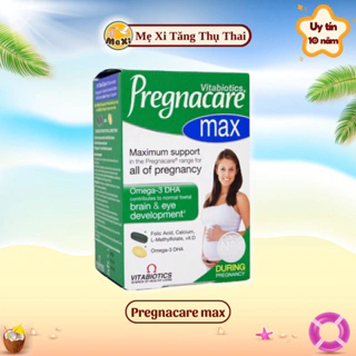 Mẹ Xi Pregnacare Max - Vitamin Tổng Hợp Cho Bà Bầu, Omega 3, DHA Bầu, Sắt, Vitamin D (Hộp 84 Viên)