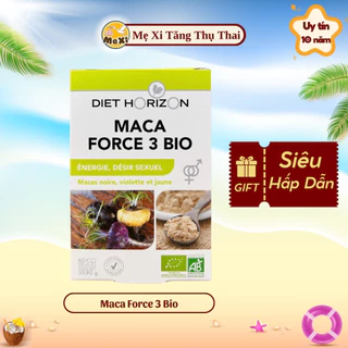 Viên Uống Maca Force 3 Bio - tăng thụ thai, niêm mạc đẹp, hỗ trợ tăng cường sức khỏe