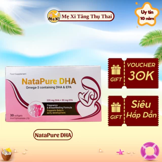 Mẹ Xi NataPure DHA - Giúp bổ sung Omega3 hiệu quả cho cơ thể