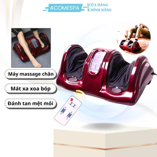 Máy massage chân bấm huyệt cao cấp, máy mát xa xoa bóp bàn chân dành cho người già dân văn phòng