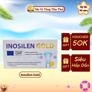 Inosilen Gold Bổ Trứng  Mẹ Xi - đa nang buồng trứng, tăng khả năng thụ thai, bác sĩ khuyên dùng