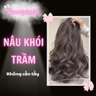 Thuốc Nhuộm Tóc Màu NÂU KHÓI TRẦM Không Tẩy| TrendyHairs