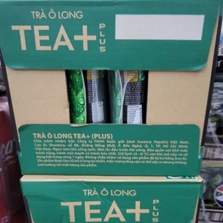 Trà Ô long TEA+ PLUS 450ml thùng 24 chai