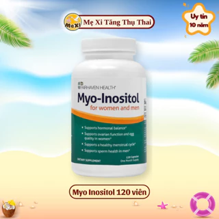 Mẹ Xi Myo Inositol - Viên Uống Bổ Trứng, Hỗ Trợ Buồng Trứng Đa Nang,Tăng Khả Năng Thụ Thai,Điều Kinh