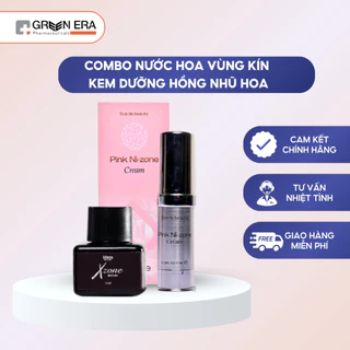 Combo Kem Dưỡng Hồng Vùng Bikini Pink Bikini Cream (5ml) Và Nước Hoa Vùng Kín Xzone Secret Love (5ml) Greenera Official