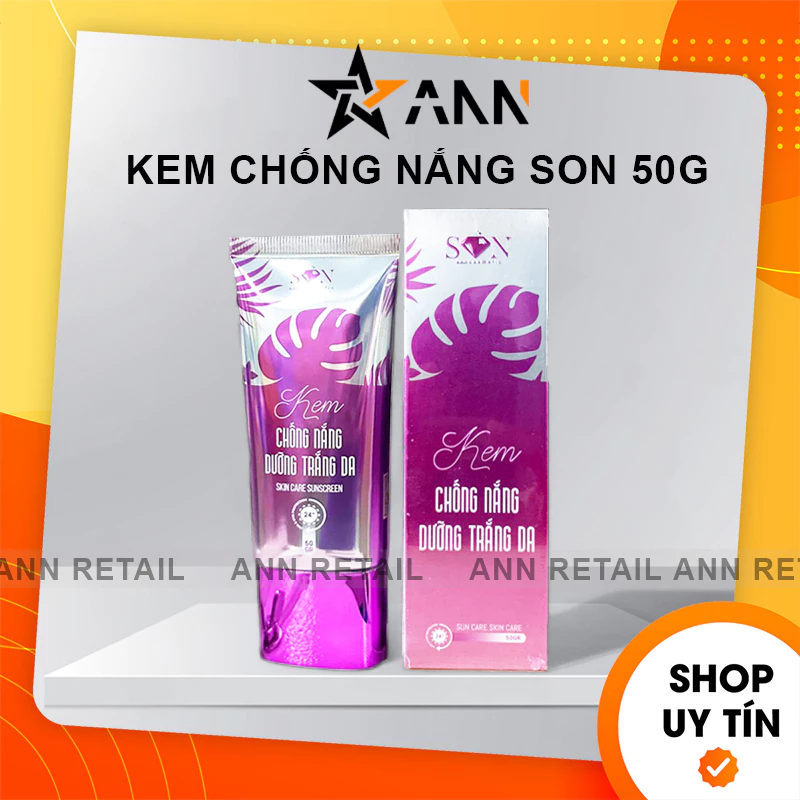 [Chính Hãng] Kem Chống Nắng SON Cosmetic Dưỡng Trắng Da 50g Nguyễn Tiên Miền Tây