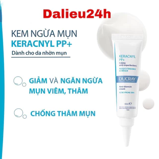 Ducray Keracnyl PP + 40ml - kem ngừa mụn giảm thâm - Dalieu24h