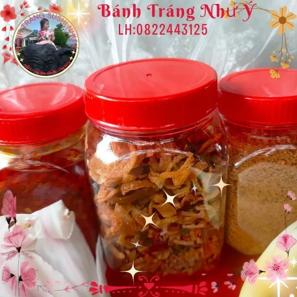 Combo 500g Bánh Tráng Tròn Phơi Sương  mềm Dẻo+Hủ Hành Phi Tép Hành Lá Sấy +100g Muối Tôm +100g Sa tế ớt Rim Siêu Cay