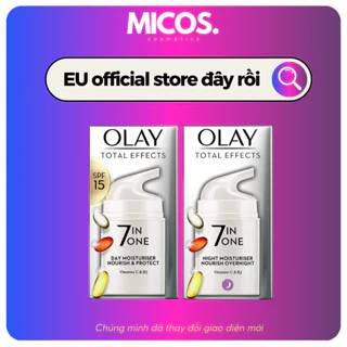 Kem Dưỡng Olay Total Effects 7 In 1 Ngày và Đêm Dưỡng Da, Tái Tạo, Chống Lão Hóa