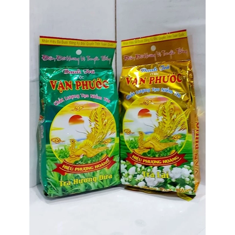 [ túi 240g] Trà xanh Vạn Phước hiệu phượng hoàng