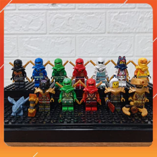 Mô Hình Đồ Chơi Lắp Ráp Nhân Vật NINJA Minifigures  Dragon Rissing LELE