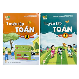 Sách - (Combo 2 Tập) Luyện Tập Toán 5 - Kết Nối Tri Thức Với Cuộc Sống