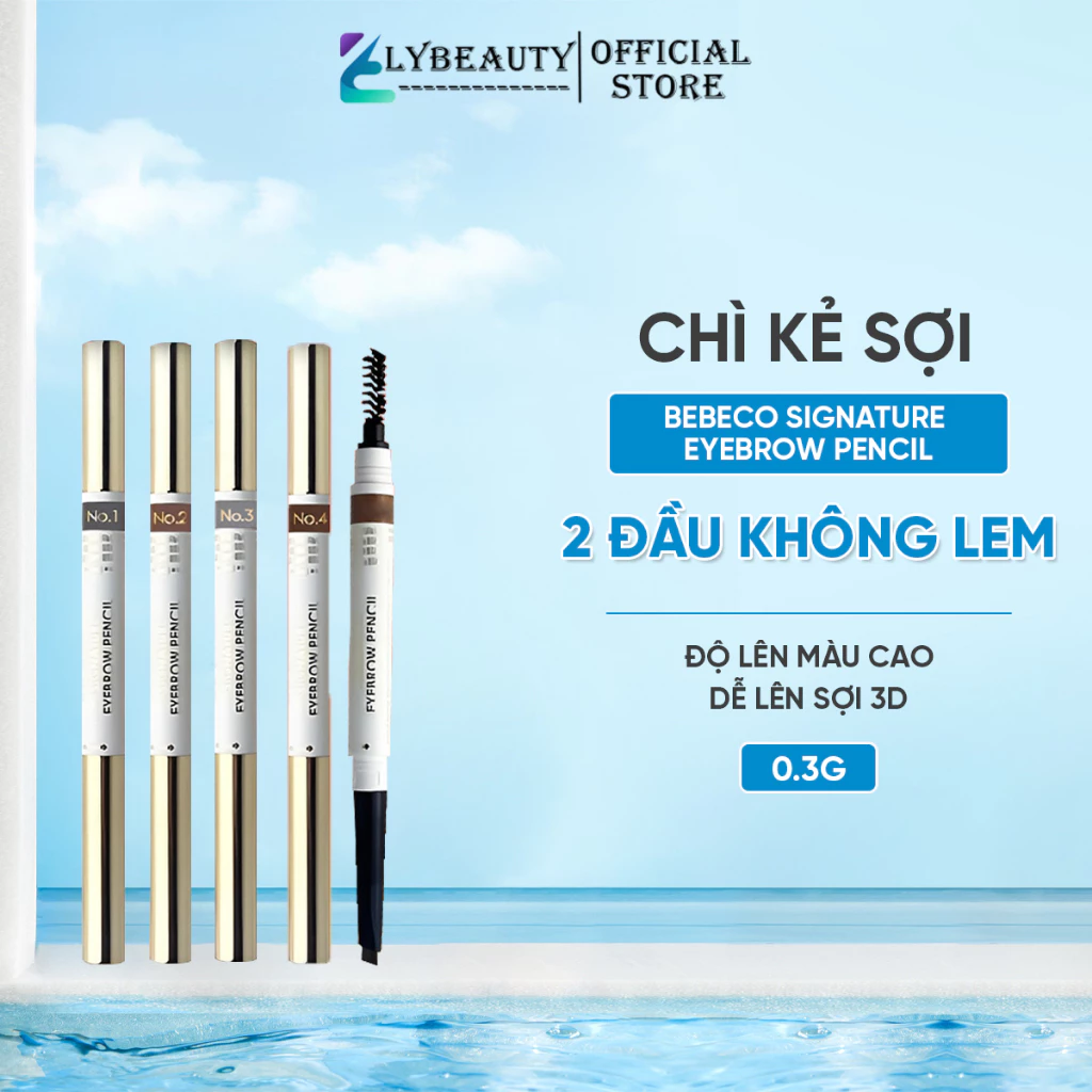 Chì kẻ sợi chân mày BEBECO Signature Eyebrow Pencil