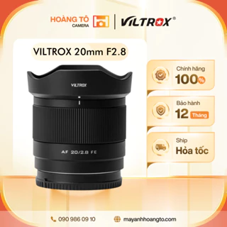 Ống kính Viltrox AF 20mm F2.8 (for Sony FE / Nikon Z ) | Chính Hãng