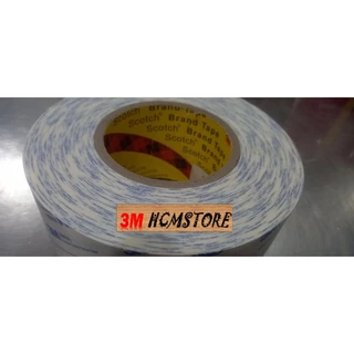 3M 9448A 25mm dài 50met - BĂNG KEO HAI MẶT ĐA NĂNG phù hợp dán cho nhiều chất liệu khác nhau như kim loại, nhựa thường