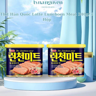 Thịt Hàn Quốc Lotte Lunchoen Meat 340g/ 1 Hộp