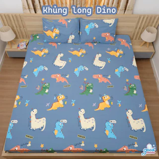 Ga Giường Chống Thấm Cotton Cao Cấp Goodmama Chính Hãng Bảo Hành 6 Tháng