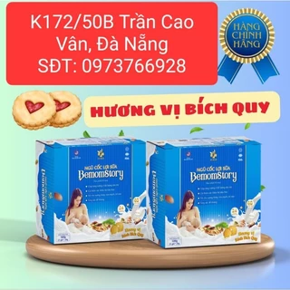 Bemomstory. Combo 2h ngũ cốc 40 hạt. MUA 2 TẶNG 10 (Hương vị Bích quy)