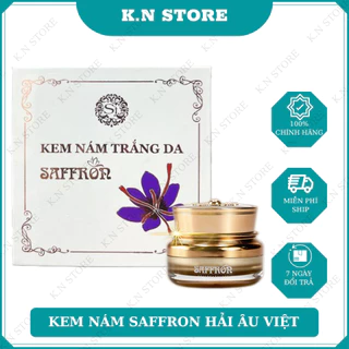 Kem Nám Tàn Nhang Saffron Hải Âu Việt [Hàng Công Ty] Ngừa Nám, Mờ Thâm, Dưỡng Trắng Da, Chiết Xuất Từ Thiên Nhiên