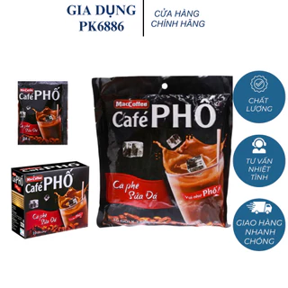 Cà phê sữa đá MacCoffee Café Phố 720g & 240g hộp