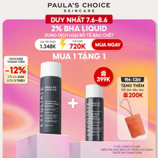 Dung dịch tẩy tế bào Paula's Choice Skin Perfecting 2% BHA Liquid Exfoliant